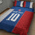 Custom Slovakia Football 2024 Go Champion Quilt Bed Set - Wonder Print Shop