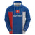 Custom Slovakia Football 2024 Go Champion Zip Hoodie - Wonder Print Shop