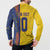 Custom Romania Football 2024 Go Champion Button Sweatshirt - Wonder Print Shop