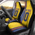 Custom Romania Football 2024 Go Champion Car Seat Cover - Wonder Print Shop