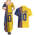 Custom Romania Football 2024 Go Champion Couples Matching Summer Maxi Dress and Hawaiian Shirt - Wonder Print Shop