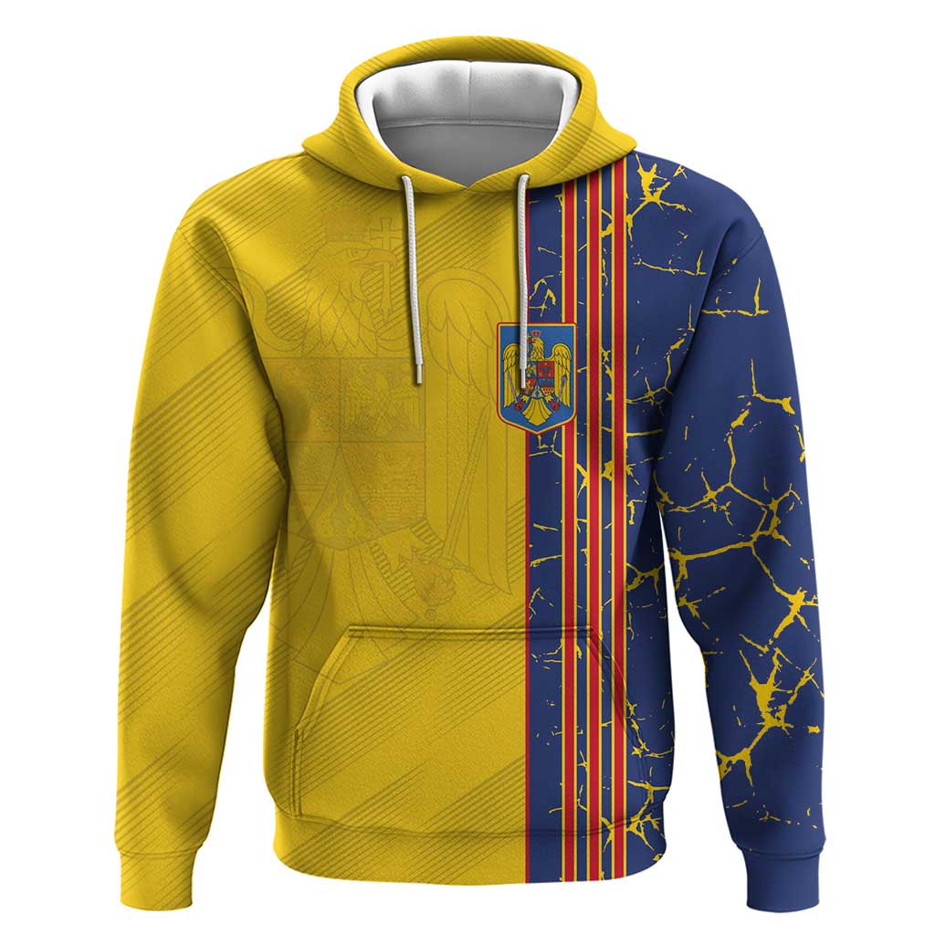 Custom Romania Football 2024 Go Champion Hoodie