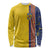 Custom Romania Football 2024 Go Champion Long Sleeve Shirt - Wonder Print Shop