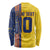 Custom Romania Football 2024 Go Champion Long Sleeve Shirt - Wonder Print Shop