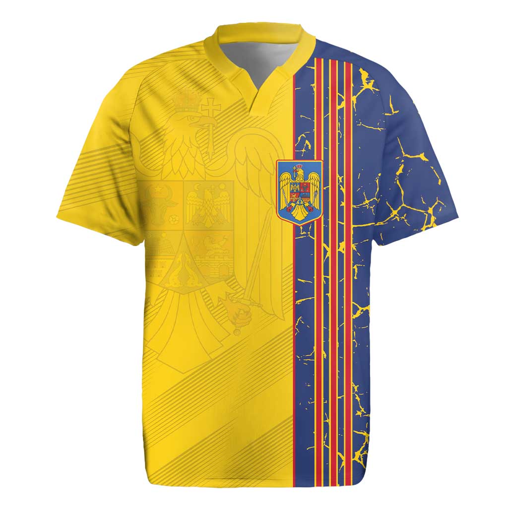 Custom Romania Football 2024 Go Champion Rugby Jersey - Wonder Print Shop