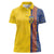 Custom Romania Football 2024 Go Champion Women Polo Shirt - Wonder Print Shop