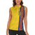 Custom Romania Football 2024 Go Champion Women Sleeveless Polo Shirt - Wonder Print Shop