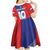 Custom Slovenia Football 2024 Go Champion Kid Short Sleeve Dress - Wonder Print Shop