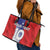 Custom Slovenia Football 2024 Go Champion Leather Tote Bag - Wonder Print Shop