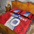 Custom Slovenia Football 2024 Go Champion Quilt Bed Set - Wonder Print Shop