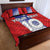 Custom Slovenia Football 2024 Go Champion Quilt Bed Set - Wonder Print Shop