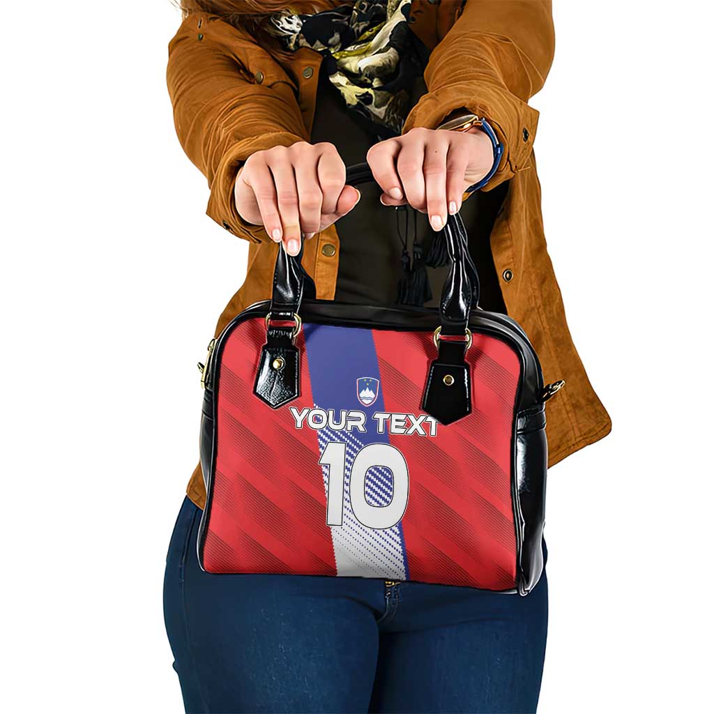 Custom Slovenia Football 2024 Go Champion Shoulder Handbag