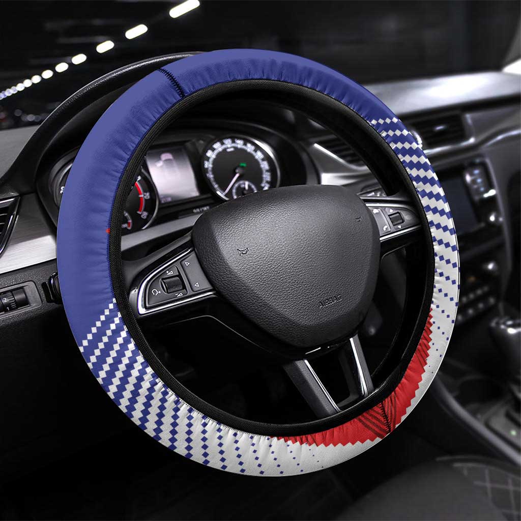 Slovenia Football 2024 Go Champion Steering Wheel Cover - Wonder Print Shop