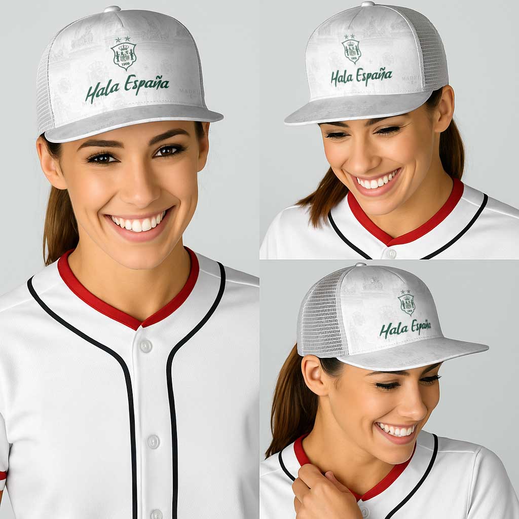 Spain Football Baseball Net Cap Royal Madrid-Hala Espana