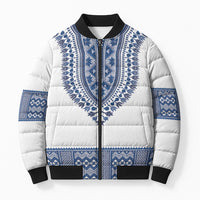 Cape Verde Bomber Puffer Jacket Pano di Terra Dashiki Style
