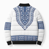 Cape Verde Bomber Puffer Jacket Pano di Terra Dashiki Style