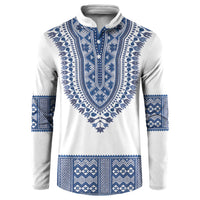Cape Verde Button Sweatshirt Pano di Terra Dashiki Style
