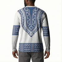 Cape Verde Button Sweatshirt Pano di Terra Dashiki Style