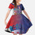 Personalised Croatia Independence Day Family Matching Tank Maxi Dress and Hawaiian Shirt Sretan Dan nezavisnosti With Kuna Zlatica and Perunika - Wonder Print Shop