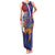 Personalised Croatia Independence Day Family Matching Tank Maxi Dress and Hawaiian Shirt Sretan Dan nezavisnosti With Kuna Zlatica and Perunika - Wonder Print Shop