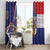 Personalised Croatia Independence Day Window Curtain Sretan Dan nezavisnosti With Kuna Zlatica and Perunika - Wonder Print Shop