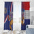 Personalised Croatia Independence Day Window Curtain Sretan Dan nezavisnosti With Kuna Zlatica and Perunika - Wonder Print Shop