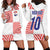 Custom Croatia Football Champion 2024 Hoodie Dress - Wonder Print Shop