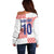 Custom Croatia Football Champion 2024 Off Shoulder Sweater - Wonder Print Shop