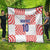 Custom Croatia Football Champion 2024 Quilt