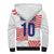 Custom Croatia Football Champion 2024 Sherpa Hoodie - Wonder Print Shop