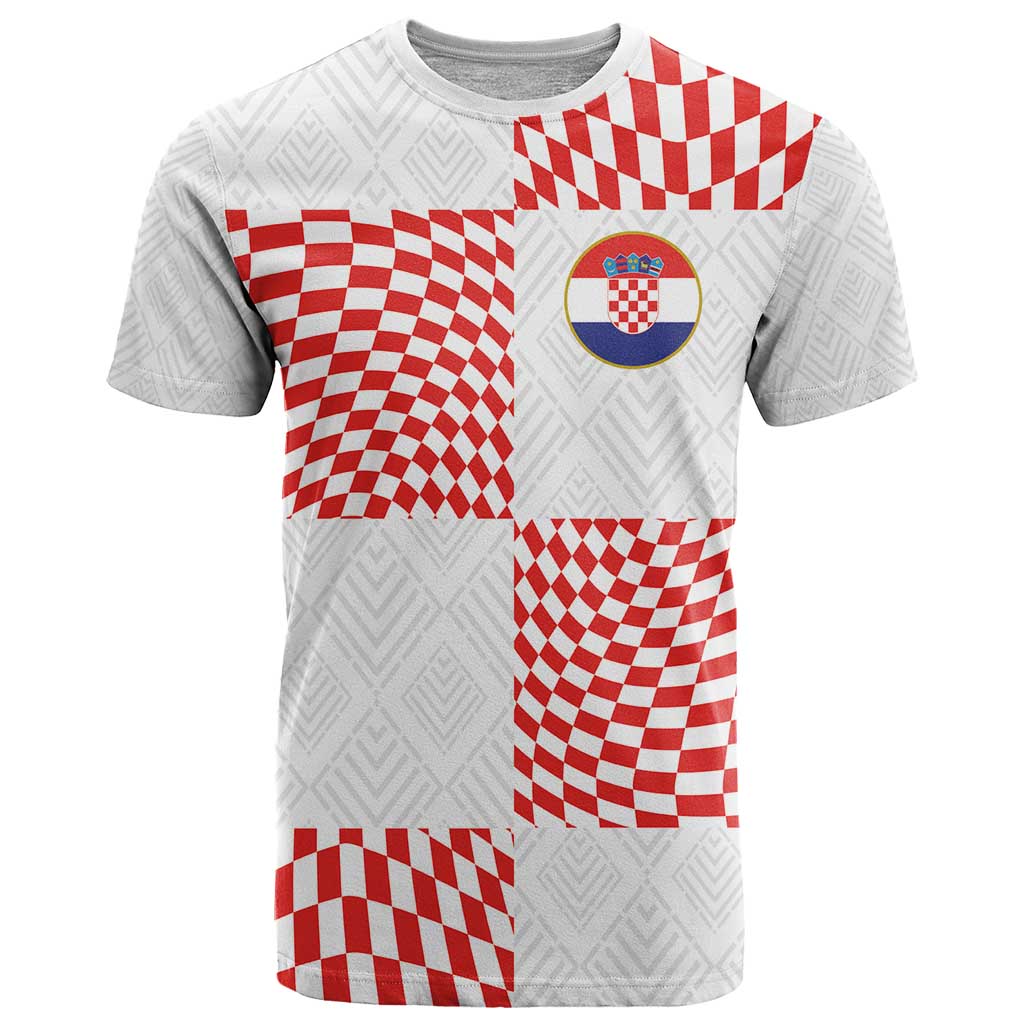 Custom Croatia Football Champion 2024 T Shirt