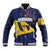 Barbados Independence Day Baseball Jacket National Flag Design - Wonder Print Shop