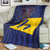 Barbados Independence Day Blanket National Flag Design