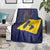 Barbados Independence Day Blanket National Flag Design