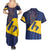 Barbados Independence Day Couples Matching Summer Maxi Dress and Hawaiian Shirt National Flag Design - Wonder Print Shop