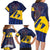 Barbados Independence Day Family Matching Long Sleeve Bodycon Dress and Hawaiian Shirt National Flag Design - Wonder Print Shop