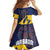 Barbados Independence Day Family Matching Mermaid Dress and Hawaiian Shirt National Flag Design - Wonder Print Shop