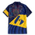 Barbados Independence Day Family Matching Mermaid Dress and Hawaiian Shirt National Flag Design - Wonder Print Shop