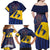 Barbados Independence Day Family Matching Off Shoulder Maxi Dress and Hawaiian Shirt National Flag Design - Wonder Print Shop