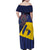 Barbados Independence Day Family Matching Off Shoulder Maxi Dress and Hawaiian Shirt National Flag Design - Wonder Print Shop