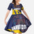 Barbados Independence Day Family Matching Summer Maxi Dress and Hawaiian Shirt National Flag Design - Wonder Print Shop