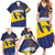 Barbados Independence Day Family Matching Summer Maxi Dress and Hawaiian Shirt National Flag Design - Wonder Print Shop