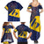 Barbados Independence Day Family Matching Summer Maxi Dress and Hawaiian Shirt National Flag Design - Wonder Print Shop