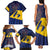 Barbados Independence Day Family Matching Tank Maxi Dress and Hawaiian Shirt National Flag Design - Wonder Print Shop