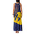 Barbados Independence Day Family Matching Tank Maxi Dress and Hawaiian Shirt National Flag Design - Wonder Print Shop