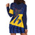 Barbados Independence Day Hoodie Dress National Flag Design - Wonder Print Shop