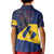 Barbados Independence Day Kid Polo Shirt National Flag Design - Wonder Print Shop