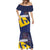 Barbados Independence Day Mermaid Dress National Flag Design - Wonder Print Shop