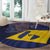 Barbados Independence Day Round Carpet National Flag Design