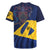 Barbados Independence Day Rugby Jersey National Flag Design - Wonder Print Shop